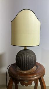 Vintage 70s ceramic lamp, h44 cm